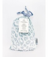 Hello Mello Feline Sleepy Satin Cheetah Print Button Up Pajama Top M L S... - $14.95