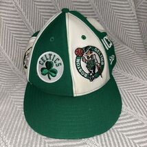 Boston Celtics Green And White New Era Fitted Hat Cap Size 7 New Era A3 - $21.94