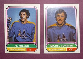 1975 - 76 O-Pee-Chee WHA Hockey 2 Card Lot Phoenix Roadrunners - £4.63 GBP