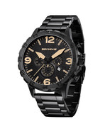 BenNevis Evan Men&#39;s Watch Oversized Chronograph Watch Dial Stainless Ste... - $1,102.65 MXN
