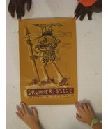 Drummer Royal Bangs Poster Siebdruck 23. Oktober 2009 The Black Keys Dan... - $102.33 CAD
