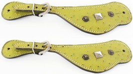 Horse Western Riding Cowboy Boots Leather Spur Straps Tack  7474 - $497.24 MXN