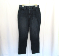 Talbots jeans Flawless 8P dark wash high-waist straight leg curvy - £14.69 GBP