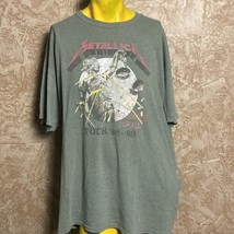 METALLICA cd cvr AND JUSTICE FOR ALL TOUR &#39;88 &#39;89 Official SHIRT 2XL New - £13.80 GBP