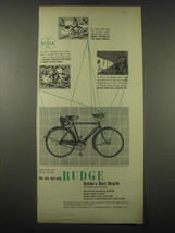 1948 Rudge Bicycles Ad - The one and only Rudge Britain's Best Bicycle - £15.01 GBP