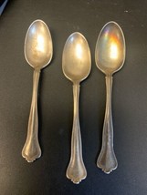 3 Vintage 1835 R. Wallace Silverplate ‘Hotel Jefferson’ Spoons - £6.08 GBP