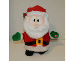 Gemmy 9&quot; Santa Claus Moving Animated Christmas Plush Singing Jingle Bells   - $13.51