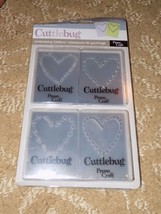 Provo Craft / Cuttlebug &quot;Heart Set&quot; Embossing Folders New - £12.46 GBP