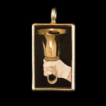 Hand in Glove Handbell Pendant by KVW - $468.48 MXN