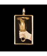 Hand in Glove Handbell Pendant by KVW - $24.99