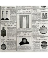 1916 Housewares Decor Advertisement XL Sewing Clocks Watches 16 x 11&quot; LG... - $28.92 CAD