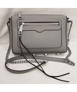 Rebecca Minkoff Crossbody/Shoulder Bag Charcoal Gray Leather - $49.48