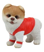 Gym Bro Boo The World&#39;s Cutest Pomeranian Dog Statue Pet Pal Dogs Collec... - $28.99