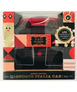 FAO Schwarz Remote Control Sports Italia Car LED Headlights &amp; Brake Lights - £31.64 GBP