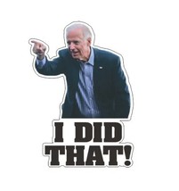 I Did That Bidensay Stickers 100 pcs Bidensay Funny Gas Pump Stickers Funny and  - £85.81 GBP