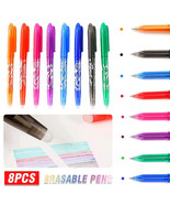 Erasable Pen Set 8 Colours Rollerball Pens 0.5mm Erasable Gel Pen School... - €8,50 EUR Erasable Pen Set 8 Colours Rollerball Pens 0.5mm Erasable Gel Pen School... - €8,50 EUR