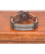 New Leather Black Best Friend Leather Fashion Tie Bracelet - €7,61 EUR