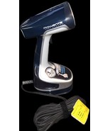 Rowenta X-Cel DR8120 Powerful Garment Fabric Steamer Blue Silver Handheld - $475.98 MXN