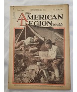1924 THE AMERICAN LEGION WEEKLY MAGAZINE PAPER USA ANTIQUE BOOK SEPTEMBE... - €25,91 EUR