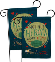 Thank You All Heroes - Impressions Decorative 2 pcs Garden Flags Pack GP192205-P - £21.37 GBP