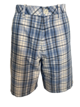 Ashworth Men&#39;s Golf Blue Plaid  Shorts, Size 34 - $18.99