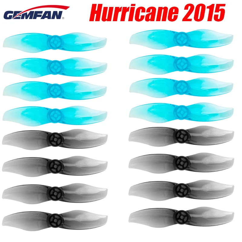 12Pairs GEMFAN 2015 Hurricane 2X1.5 2-Blade PC Propeller 1.5mm for RC FPV - £13.20 GBP