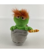Sesame Street Beans Oscar Grouch 6&quot; Plush Stuffed Animal Toy Vintage 199... - $457.96 MXN