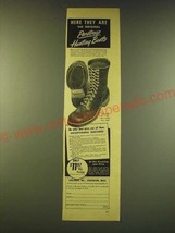 1949 Corcoran Paratroop Hunting Boots Ad - Here they are the original - $18.49