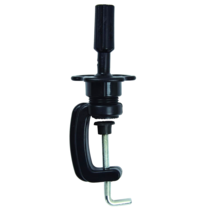 Mannequin Head Wig Stand Cosmetology Holding Clamp/Stand Black 8&quot; - £7.41 GBP