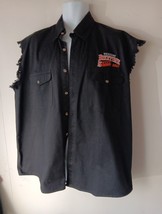 Muskegon Michigan Bike Time 2011 Black Short Sleeve Garage Shirt Mens XL - $24.75