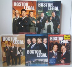 Boston Legal Complete Series Season 1-5 DVD Box Sets - £49.13 GBP