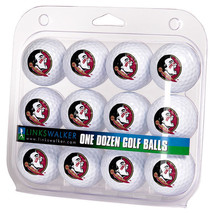 Florida State Seminoles FSU Licensed Ncaa Dozen 12 Pack Golf Balls - £31.60 GBP