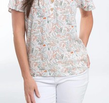 Elsie &amp; Zoey garden floral button blouse for women - size S - $34.65