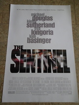 THE SENTINEL - MOVIE POSTER WITH MICHAEL DOUGLAS &amp; KIEFER SUTHERLAND - £16.47 GBP