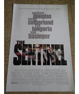 THE SENTINEL - MOVIE POSTER WITH MICHAEL DOUGLAS &amp; KIEFER SUTHERLAND - £16.54 GBP