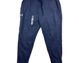 Under Armour Men’s Hustle Fleece Jogger Pockets Pants Navy Blue Size XL - $26.72