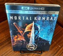 Mortal Kombat (4K+Blu-ray-No Digital) Collector Slipcover-Free Shipping w/Track - £13.94 GBP