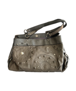 Coach Studded Gunmetal Gray No. M1020-F16272 Designer Handbag, Selling A... - $44.21 CAD
