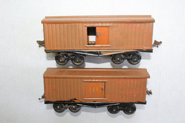 2 Lionel Prewar 820 Boxcar w/ Ives Couplers - $49.49