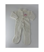 Vintage Baby Outfit 0-6 mo. Knitted Acrylic 0-3 Kmart Boy Girl Unisex El... - £23.33 GBP