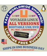 VOYAGER LINUX OS 25.04 24.04 LTS ALL VERSIONS 64BIT USB, DVD LIVE, FULL ... - $5.93+