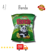 10PCs ×10 grams Banda Chips Corn Snack With Cheese Flavor  باندى شيبس با... - £18.14 GBP