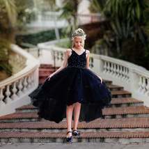 Fiona Flower Girl Dress - Noir Black - £59.75 GBP+