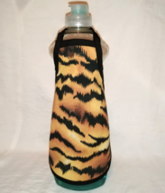 Tiger Animal Print Black/ Gold Cotton- Decorative Soap Bottle Dish Apron... - $89.36 MXN