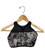 Nike Swim Top Womens Medium Black Mesh High Neck Crossback Athletic Beac... - $27.06 CAD