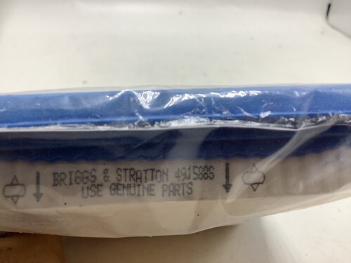 original Briggs & Stratton 491588S Flat Air Filter Cartridge Item image 10