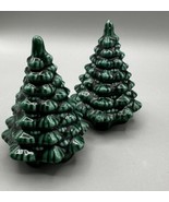 Christmas Fir Trees Unbranded Ceramic Undated 4.25 Inches Tall - £8.30 GBP