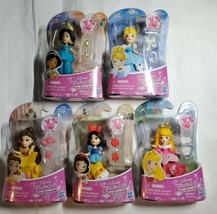 5  New Disney Princess Little Kingdom Cinderella Belle Jasmine Aurora Snow White - £28.93 GBP
