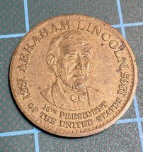 Abraham Lincoln 16th President Of United States Token - £10.16 GBP