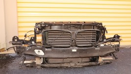 2011 BMW 535i GT Radiator Core Support w/ Fan, Intercooler, Condenser, Re-Bar image 2